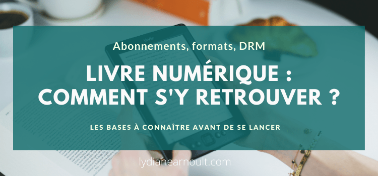 Livre numérique : comment s&rsquo;y retrouver ?