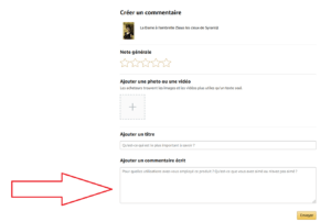commentaire Amazon
