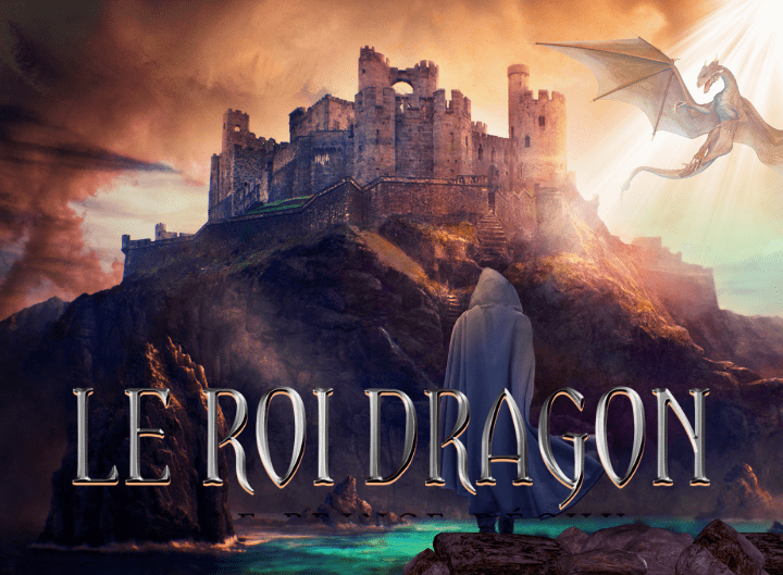 Couverture du tome 1 de la saga "Le Roi dragon".